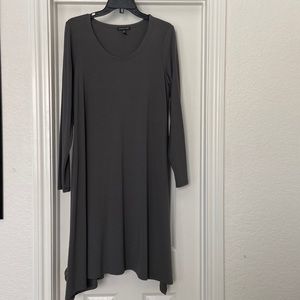 Eileen Fisher Grey A-line dress